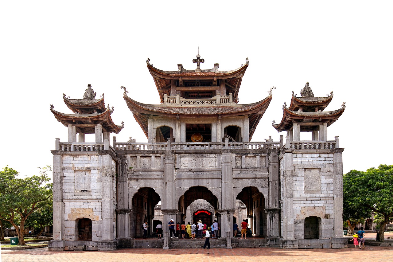 Vietnamas, Phat Diem Katedra, Saugumo Reikalai, Bažnyčia, Nemokamos Nuotraukos,  Nemokama Licenzija