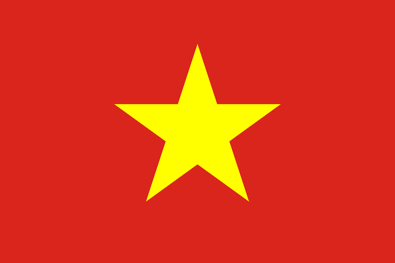 Vietnamas, Vėliava, Tautinė Vėliava, Tauta, Šalis, Ženminbi, Simbolis, Nacionalinis Ženklas, Valstybė, Nacionalinė Valstybė
