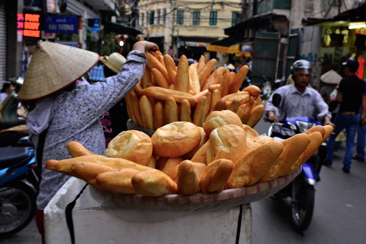 Vietnamas, Duona, Uodegos Skrybėlė, Ryžių Skrybėlė, Paddy Skrybėlė, Bambuko Skrybėlę, Nemokamos Nuotraukos,  Nemokama Licenzija