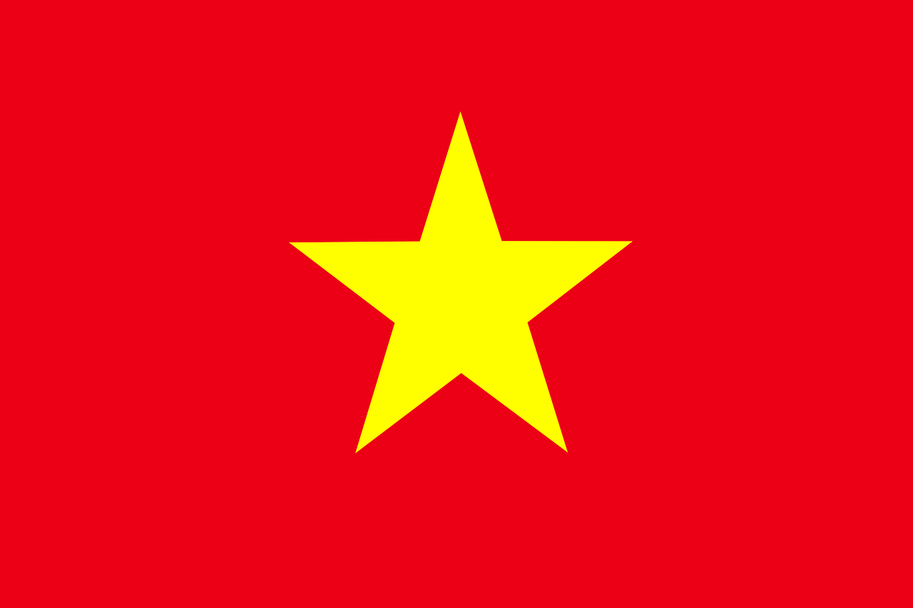 Vietnamas, Vėliava, Vietnamiečių, Šalis, Tauta, Nacionalinis, Asija, Nemokama Vektorinė Grafika, Nemokamos Nuotraukos,  Nemokama Licenzija