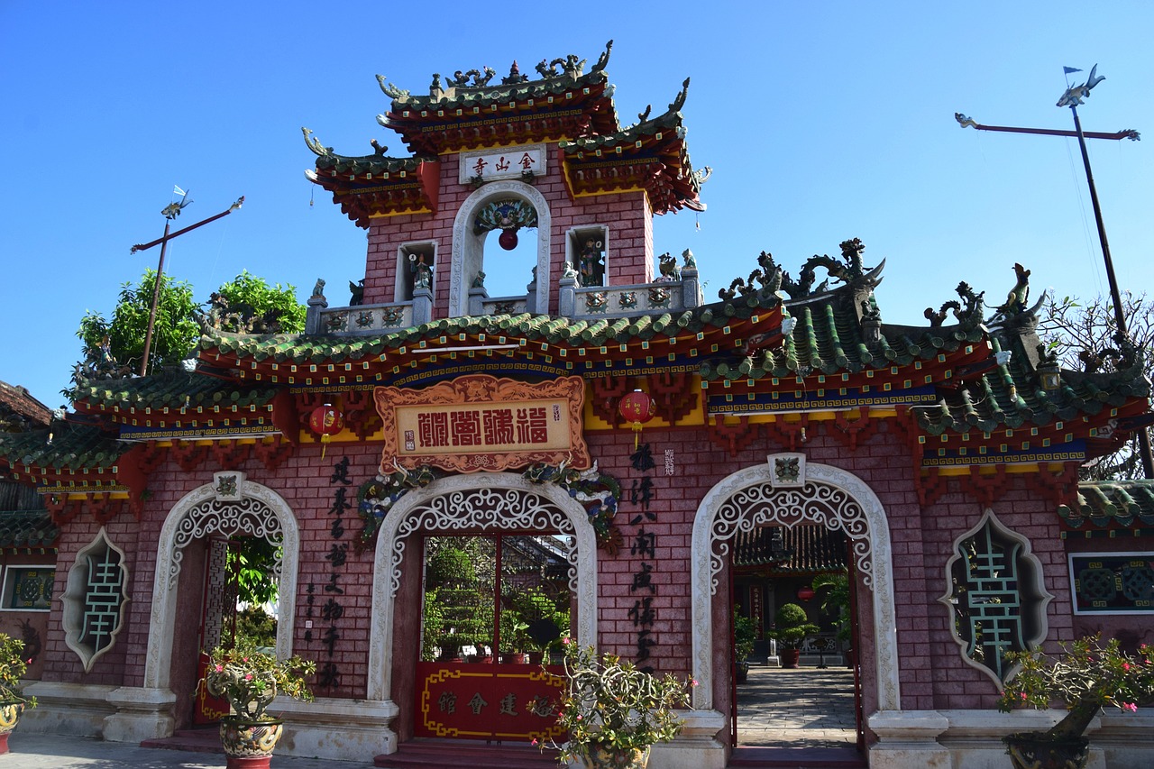 Vietnamas,  Hoi An,  Architektūra,  Šventykla,  Kelionė,  Senovės,  Metai,  Kultūra,  Azijoje,  Religija