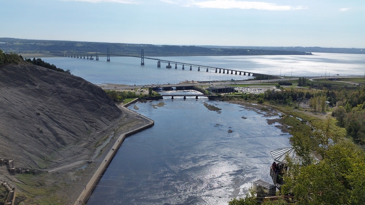 Vaizdas, Quebec, Montmorency, Kanada, Turizmas, Panoraminis, Nemokamos Nuotraukos,  Nemokama Licenzija