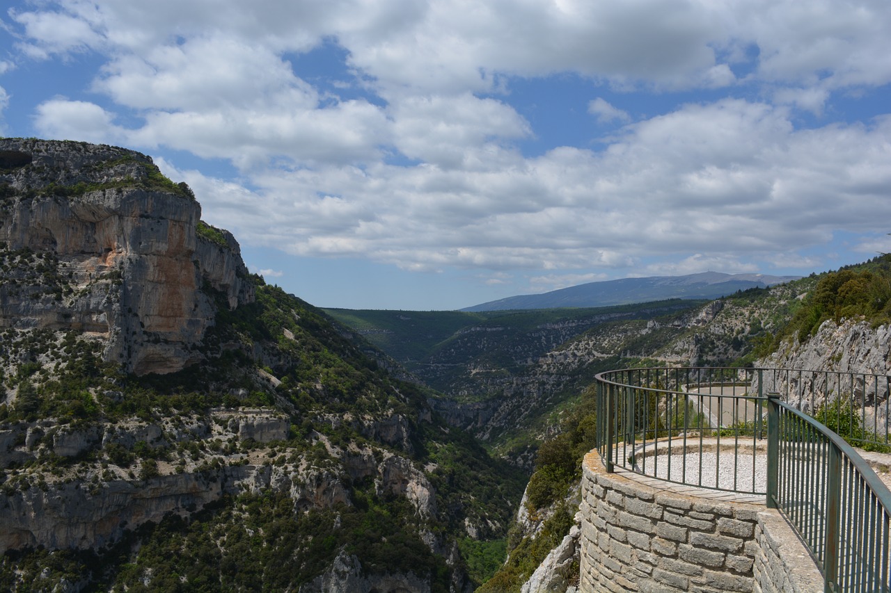 Vaizdas, Debesys, Gamta, Kraštovaizdis, Gorges De La Nesque, France, Požiūris, Nemokamos Nuotraukos,  Nemokama Licenzija