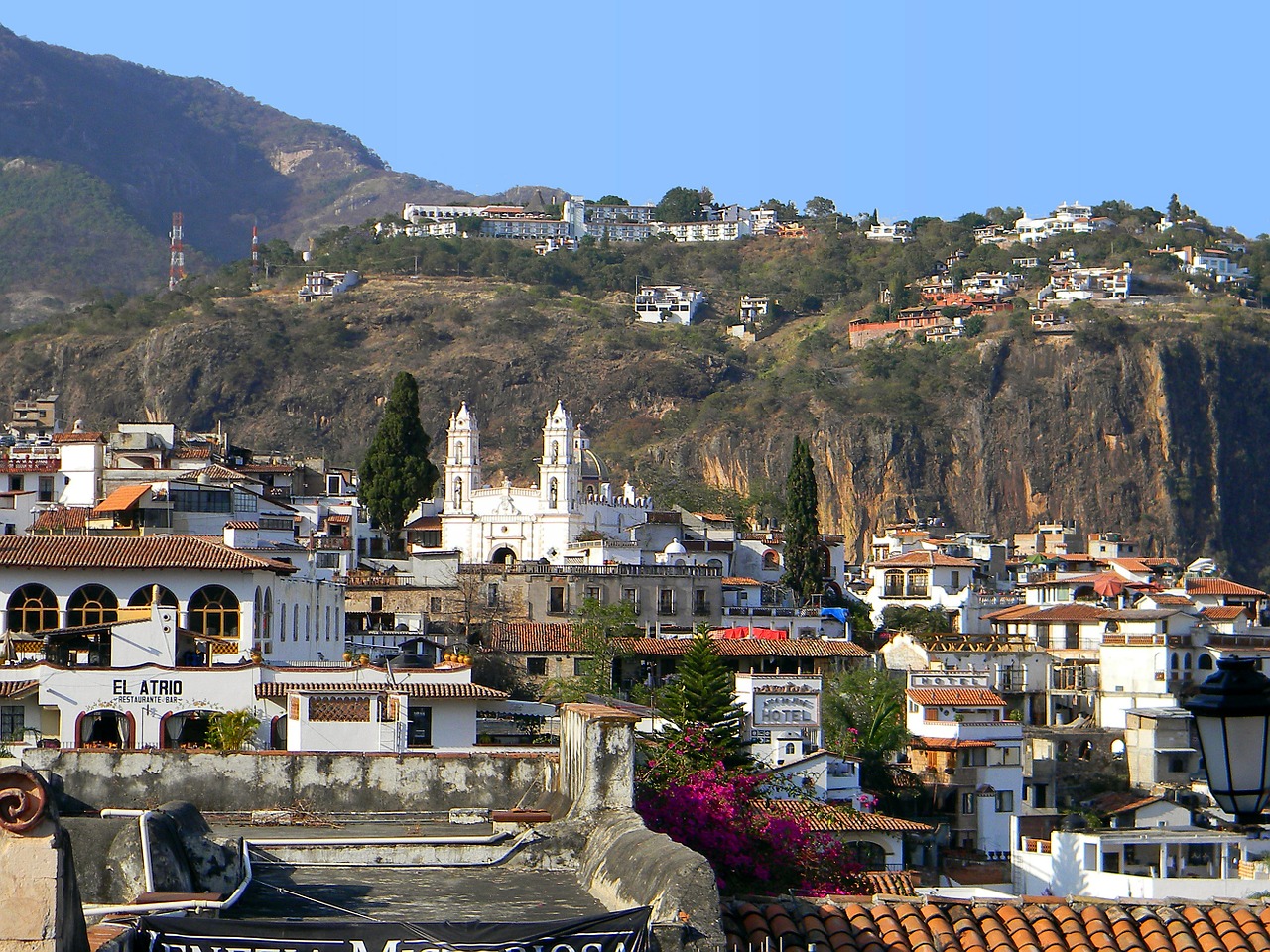 Vaizdas, Miestas, Kelionė, Architektūra, Miestas, Turizmas, Miesto Panorama, Panorama, Meksika, Taxco