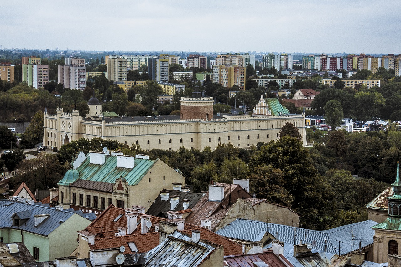 Miesto Vaizdas, Lublin, Turizmas, Lenkija, Architektūra, Paminklas, Panorama, Nemokamos Nuotraukos,  Nemokama Licenzija