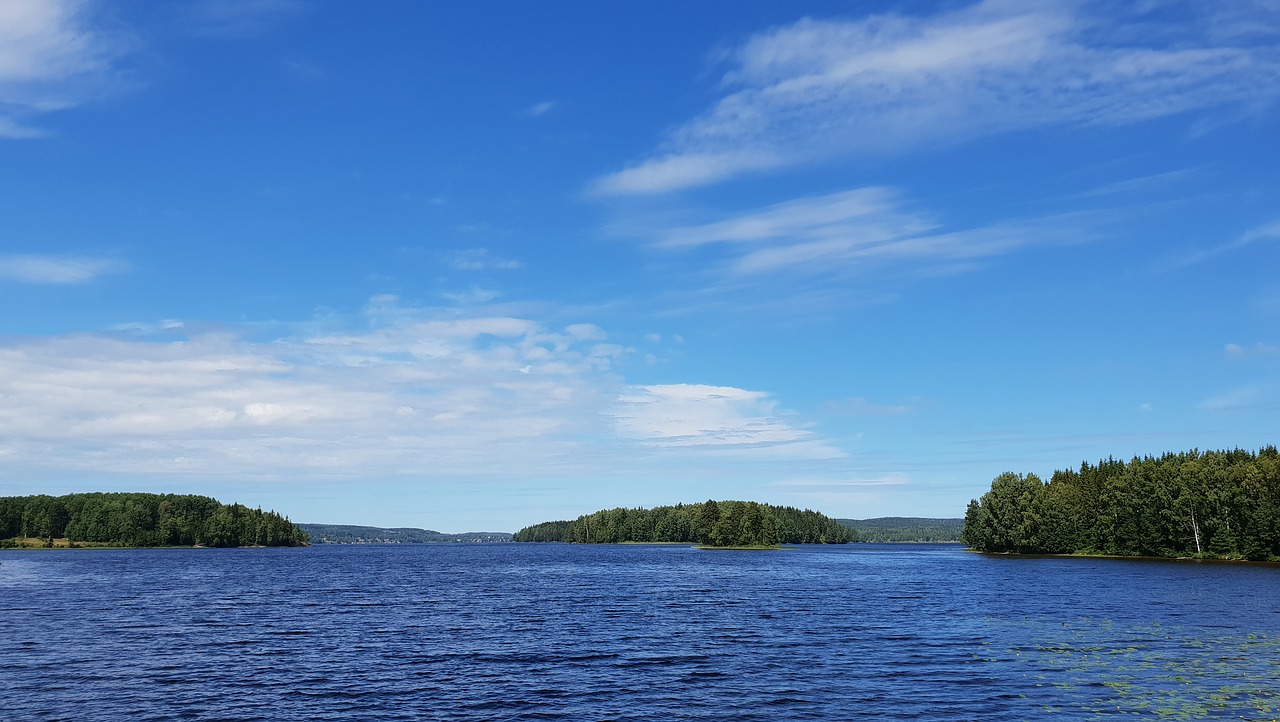 Peržiūrų,  Peržiūrėti,  Švedų Vasarą,  Ežeras,  Slėniai,  Himmel,  Mėlynas, Nemokamos Nuotraukos,  Nemokama Licenzija