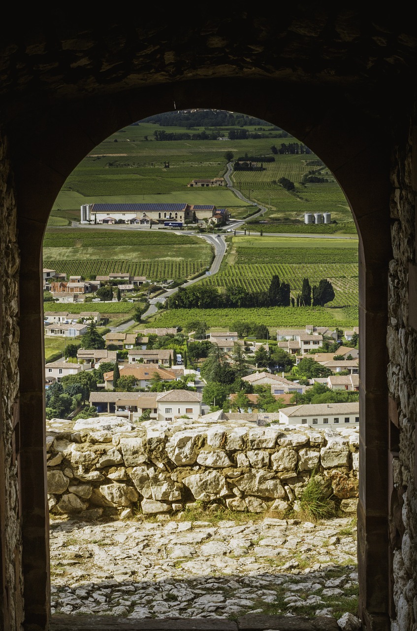 Peržiūros, Šalis, Žalias, France, Griuvėsiai, Nemokamos Nuotraukos,  Nemokama Licenzija