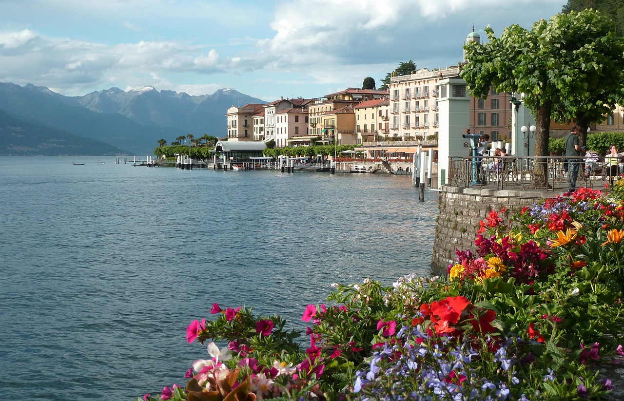 Kaimas, Bellagio, Italy, Ežeras, Nemokamos Nuotraukos,  Nemokama Licenzija