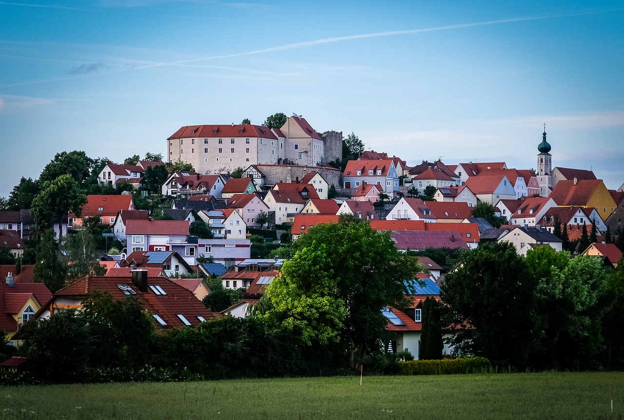 Kaimas,  Lupburg,  Viršutinė Palatinate,  Bavarija,  Pilis,  Bažnyčia,  Turgus,  Miestas,  Pobūdį,  Panorama
