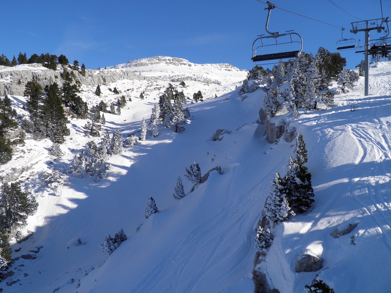 Villard-De-Lans, France, Sniegas, Žiema, Kalnas, Kraštovaizdis, Slidinėjimas, Balta, Snieguotas, Aukštis