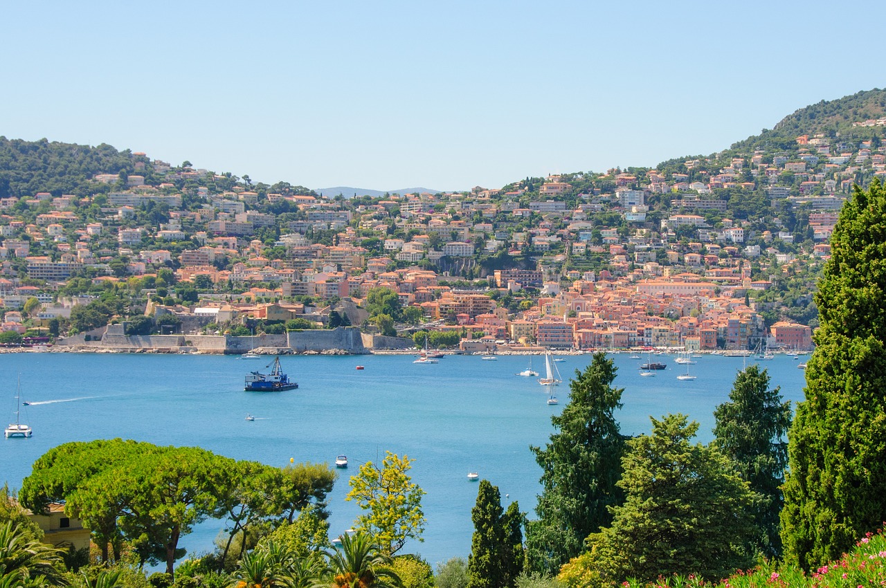 Villefranche-Sur-Mer, Kranto, Papludimys, Kraštovaizdis, Namai, Viduržemio Jūros, Jūra, Vanduo, Šventė, Užsakytas