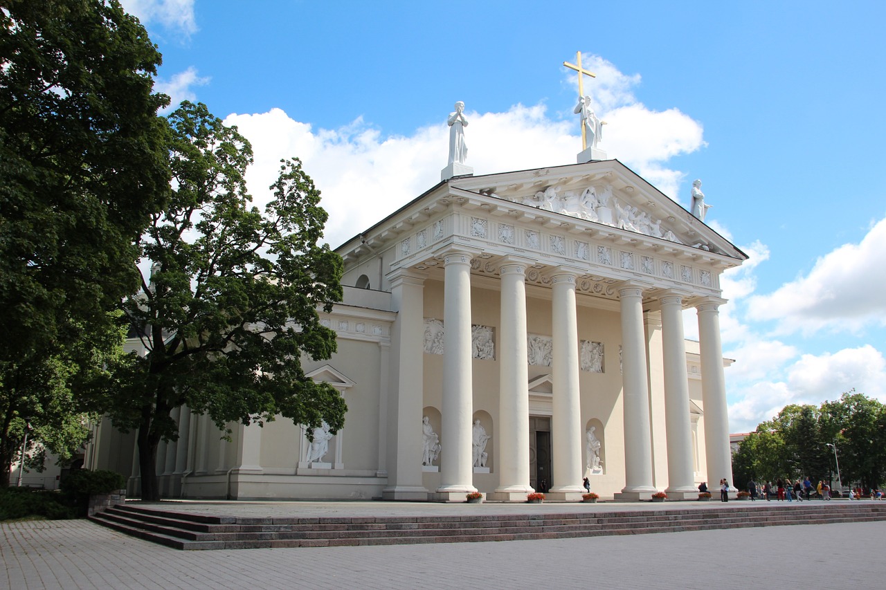 Vilnius, Lietuviu, Rytų Europa, Fasadas, Senamiestis, Architektūra, Istoriškai, Namai Fasadai, Gable, Nemokamos Nuotraukos