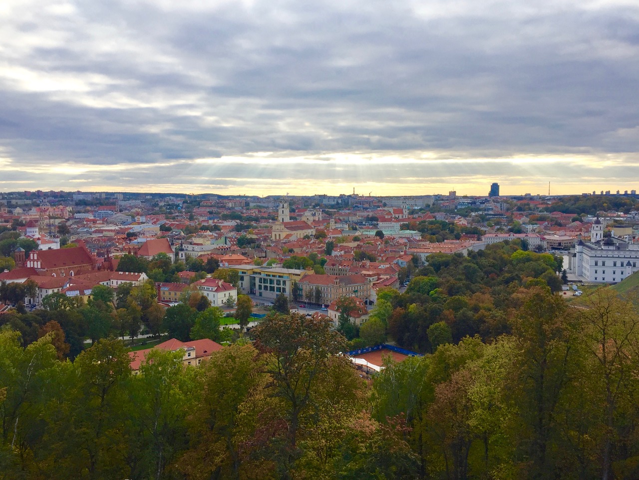 Vilnius, Lietuviu, Miestas, Miestas, Europa, Kapitalas, Baltiškas, Architektūra, Europietis, Pastatas