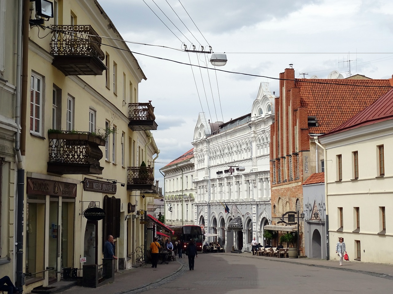 Vilnius, Lietuviu, Gatvė, Miestas, Europa, Baltiškas, Miestas, Pastatas, Namas, Nemokamos Nuotraukos