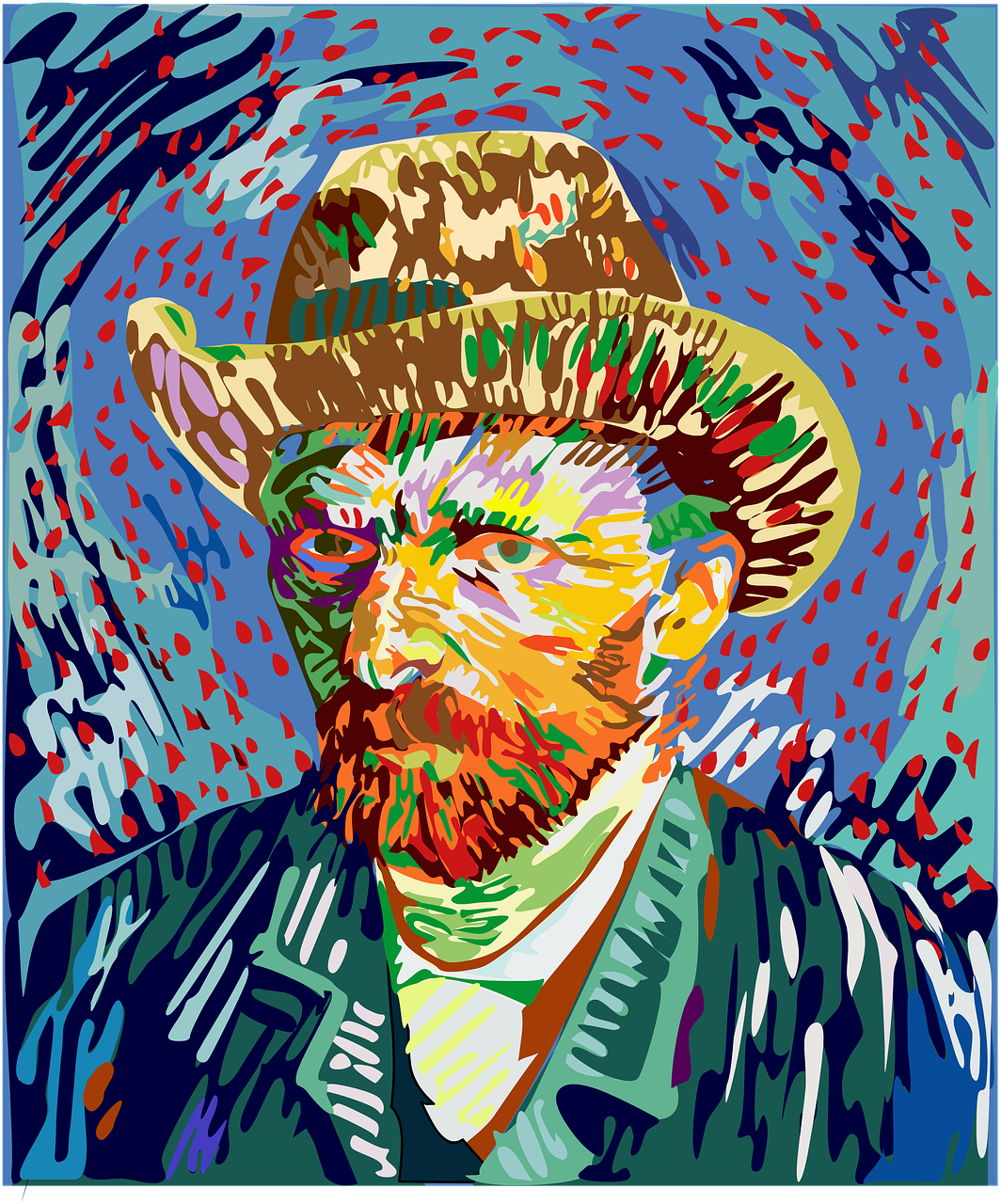 Vincent Van Gogh, Tapyba Aliejiniais Dažais, Menininkas, Patinas, Kūrybingas, Nemokamos Nuotraukos,  Nemokama Licenzija