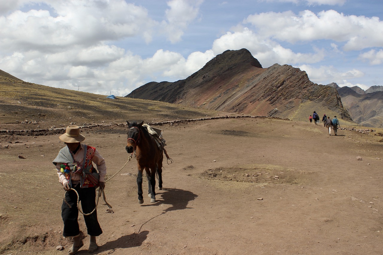 Vinicunca, Peru, Rambow, Kalnas, Cusco, Cuzco, Žygiai, Kraštovaizdis, Gamta, Andes