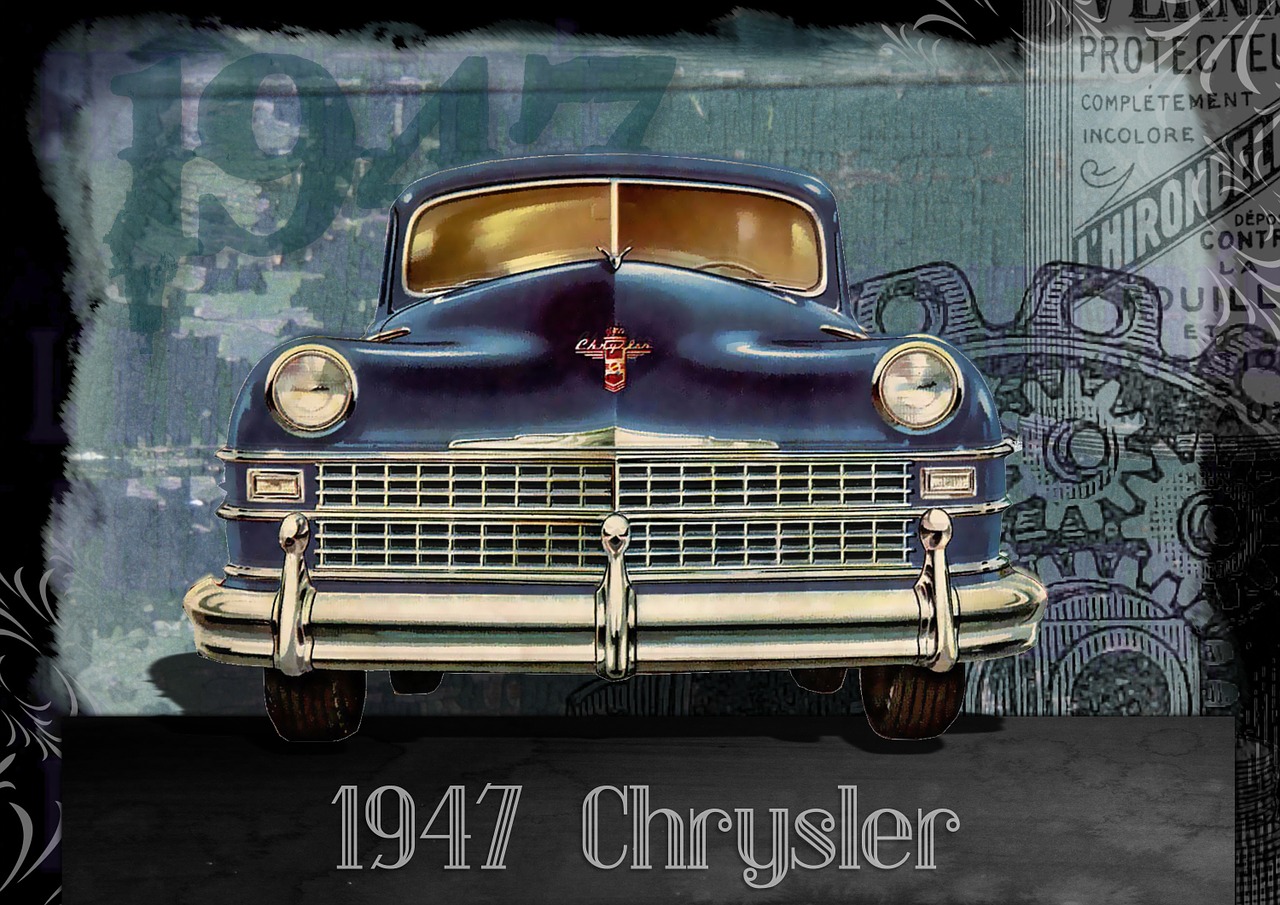 Vintage, Automobilis, Automobilis, Chrysler, 1940-Tieji Metai, Senoviniai Automobiliai, Transporto Priemonė, Automatinis, Senas, Klasikinis