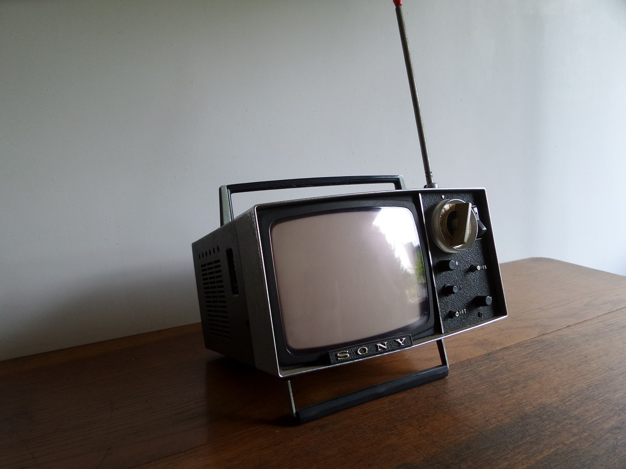 Vintage, Televizija, Japanese, Sony, Mažas, Nuoma, Ekranas, Perjungti, Nemokamos Nuotraukos,  Nemokama Licenzija