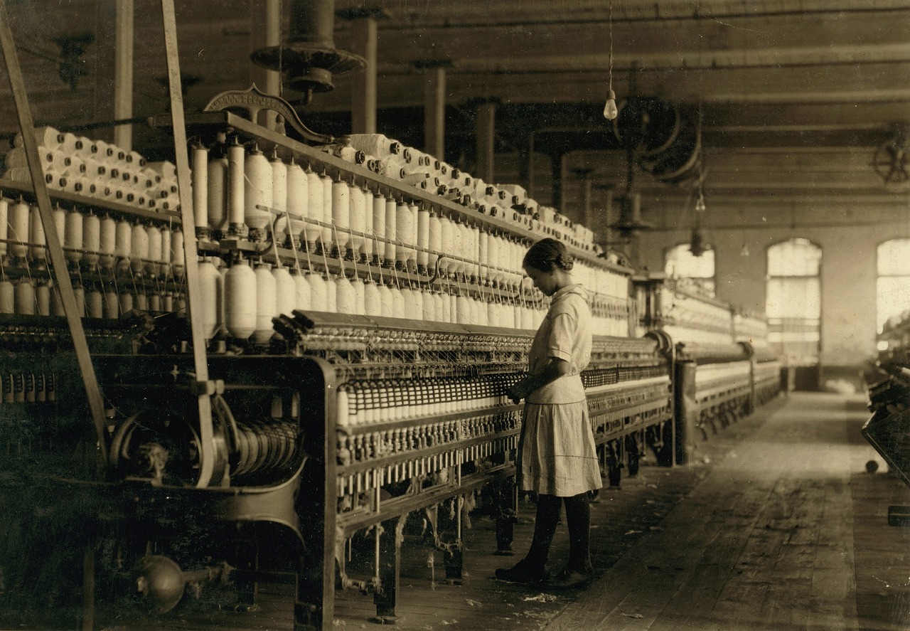 Vintage, Vaikų Darbas, Tekstilė, Tekstilės Fabrikas, Suklys, Ritės, Darbo, Vaikas, Vienspalvis, Juoda Ir Balta