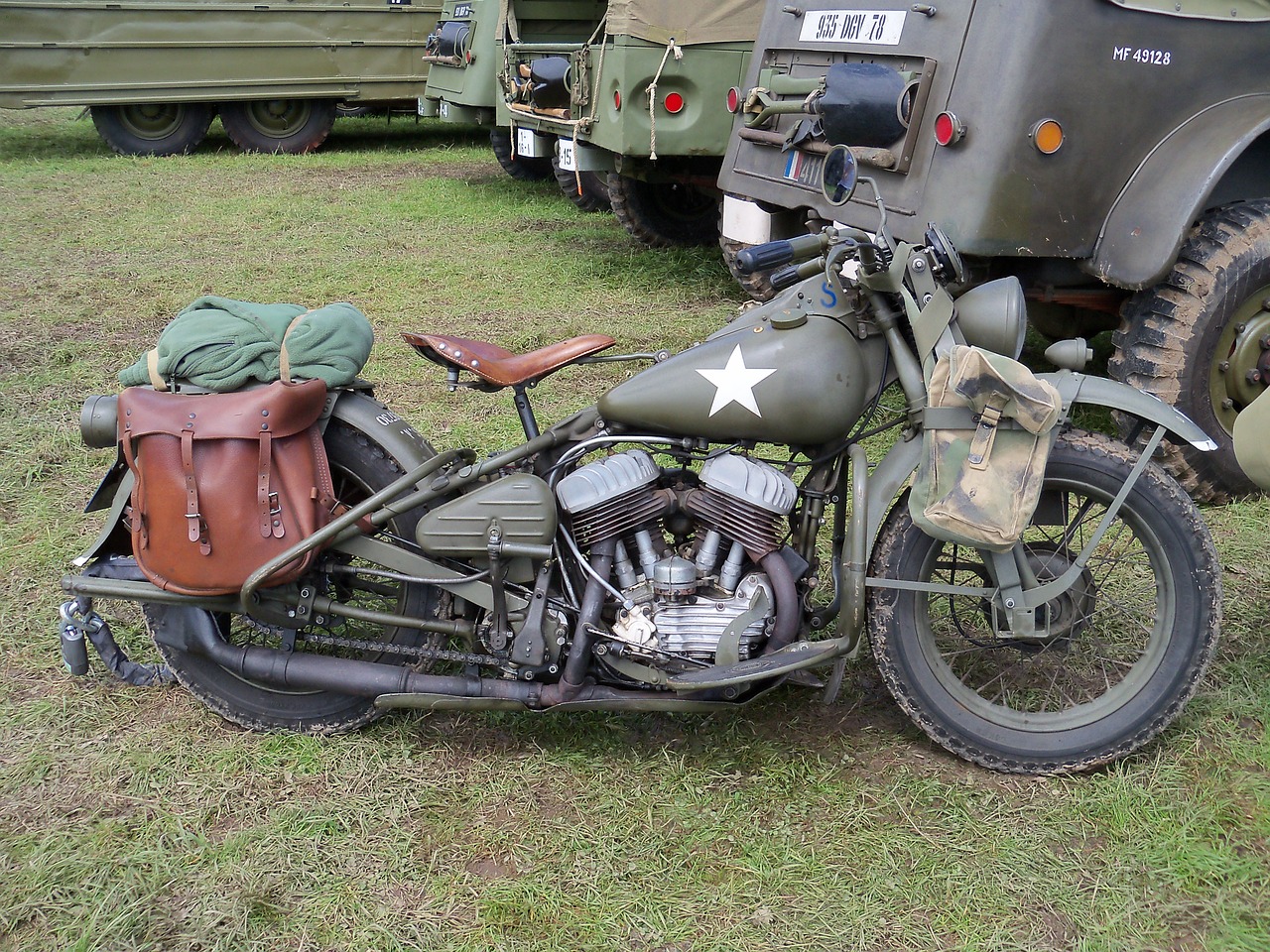 Derliaus Motociklai, Antrasis Karas, Nusileidimas Į Normandiją, Nemokamos Nuotraukos,  Nemokama Licenzija
