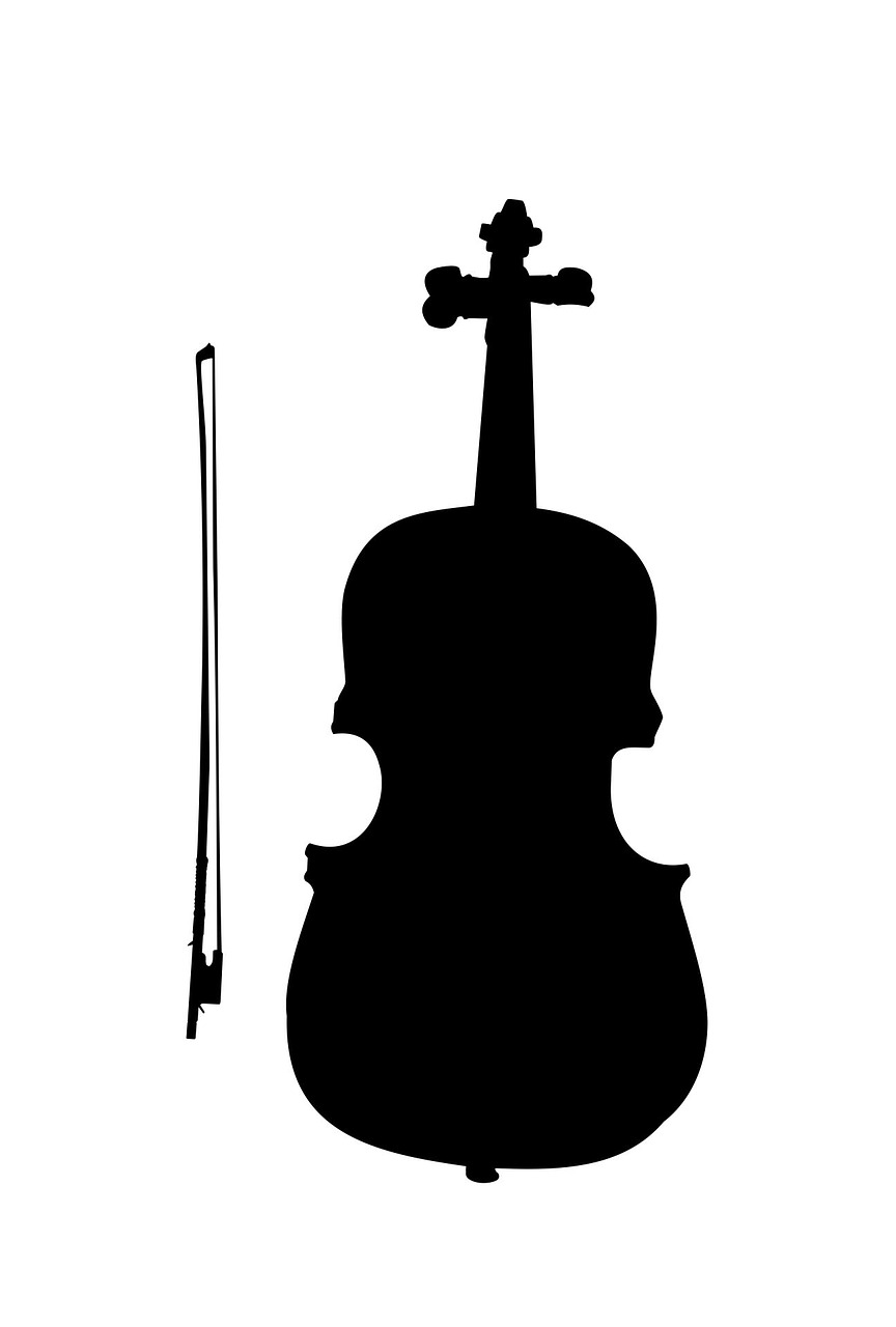 Smuikas, Altas, Iliustracija, Muzika, Klasikinis, Lynai, Instrumentai, Nemokamos Nuotraukos,  Nemokama Licenzija