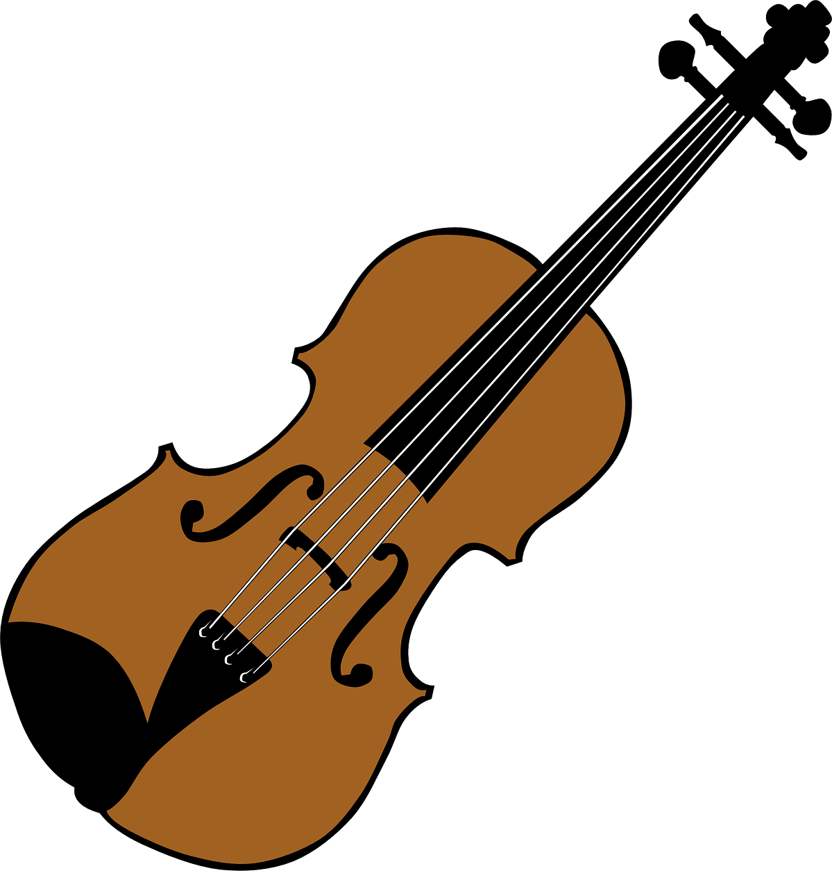 Smuikas, Smuikas, Styginis Instrumentas, Muzikinis Instrumentas, Muzika, Instrumentas, Melodija, Nemokama Vektorinė Grafika, Nemokamos Nuotraukos,  Nemokama Licenzija