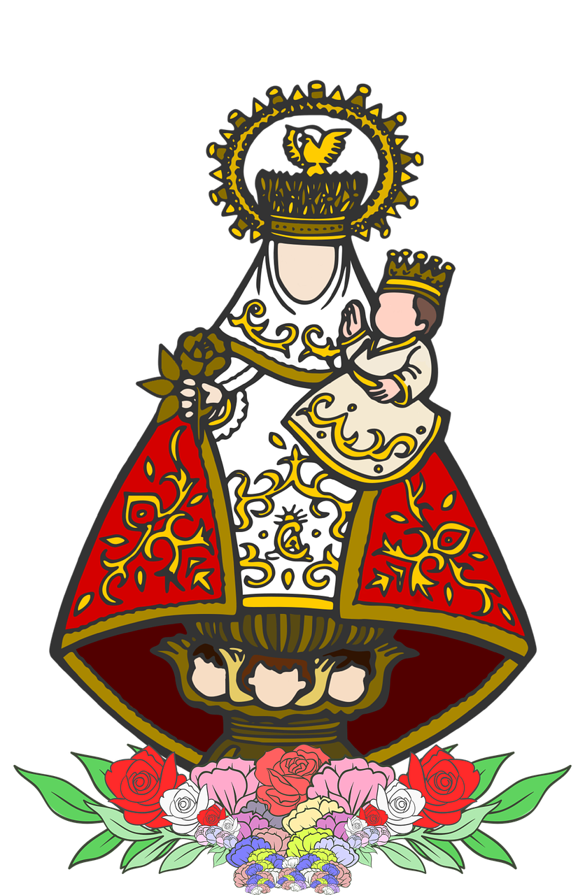Pirmoji,  Covadonga Grybai,  Katalikų,  Krikščionybė,  Asturias,  Religija,  Piktograma,  Koplyčia,  Covadonga,  Santos