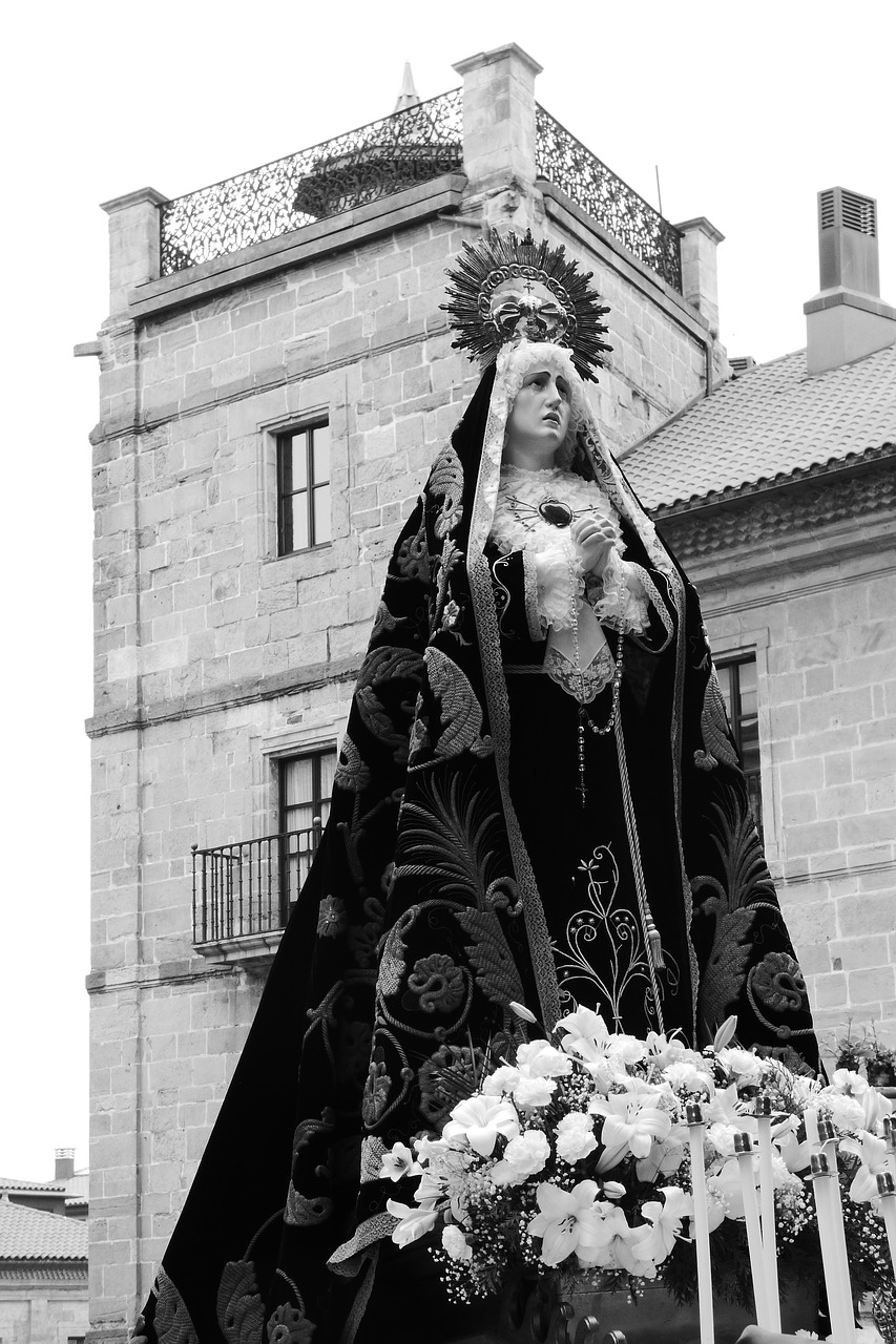 Mergelė Marija, Marija, Katalikybė, Saint, Ispanija, Asturias, Aviles, Nemokamos Nuotraukos,  Nemokama Licenzija