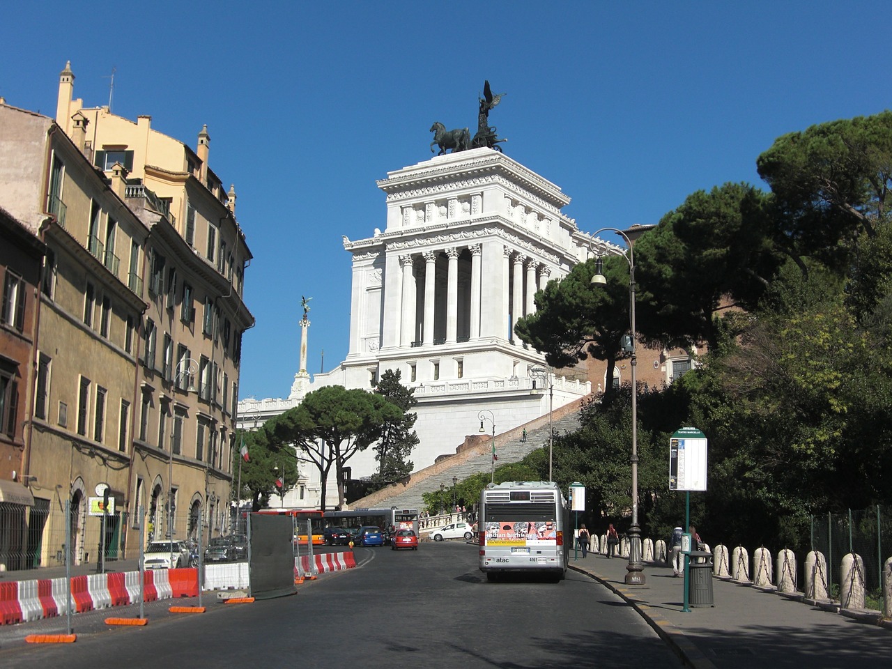 Vittorio Emanuele, Roma, Italy, Nacionalinis Muziejus, Pastatas, Nemokamos Nuotraukos,  Nemokama Licenzija