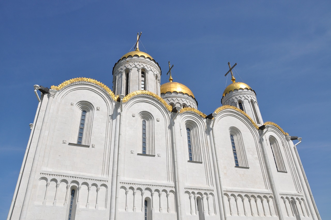 Vladimir, Katedra, Ortodoksas, Rusija, Nemokamos Nuotraukos,  Nemokama Licenzija