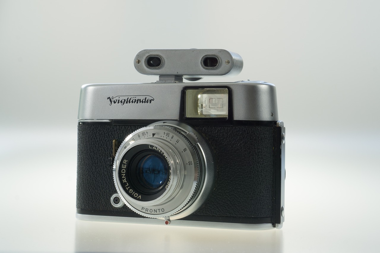 Voigtlander, Vito C, Fotoaparatas, 60S, Vintage, Retro, Analogas, Senoji Kamera, Retro Išvaizda, Senas