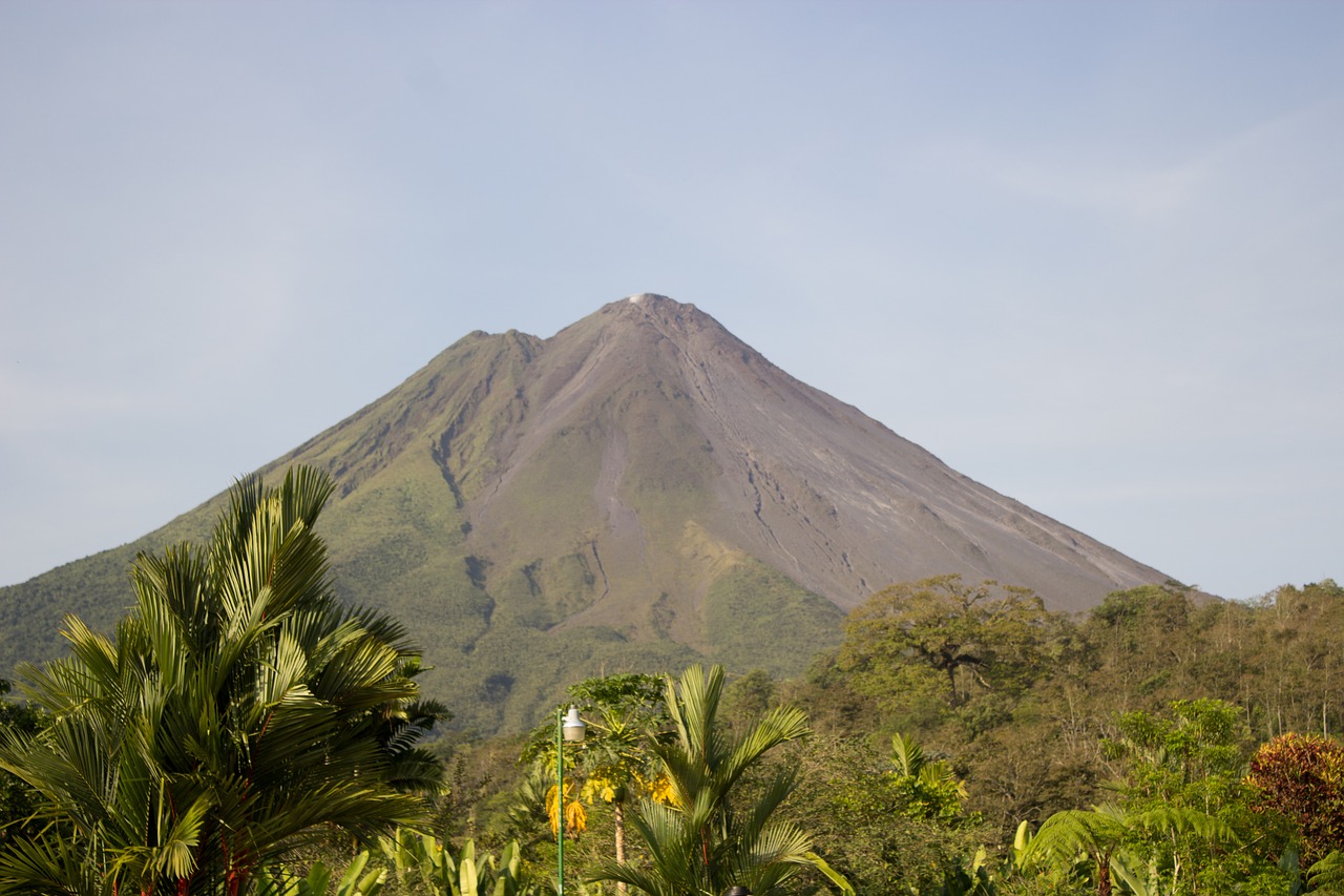 Vulkanas, Gamta, Kosta Rika, La Fortuna Vulkanas, Nemokamos Nuotraukos,  Nemokama Licenzija