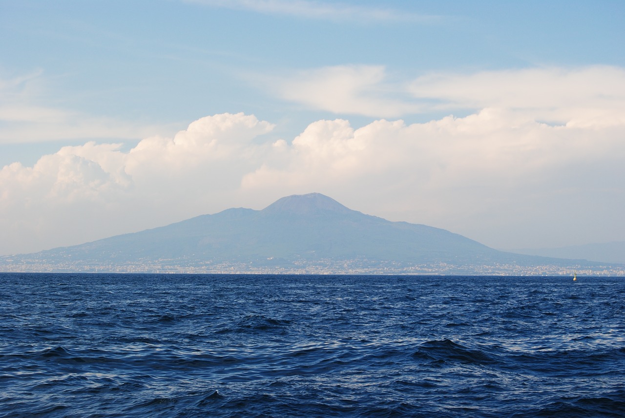 Vulkanas, Vesuvius, Italy, Pompėja, Naples, Nemokamos Nuotraukos,  Nemokama Licenzija
