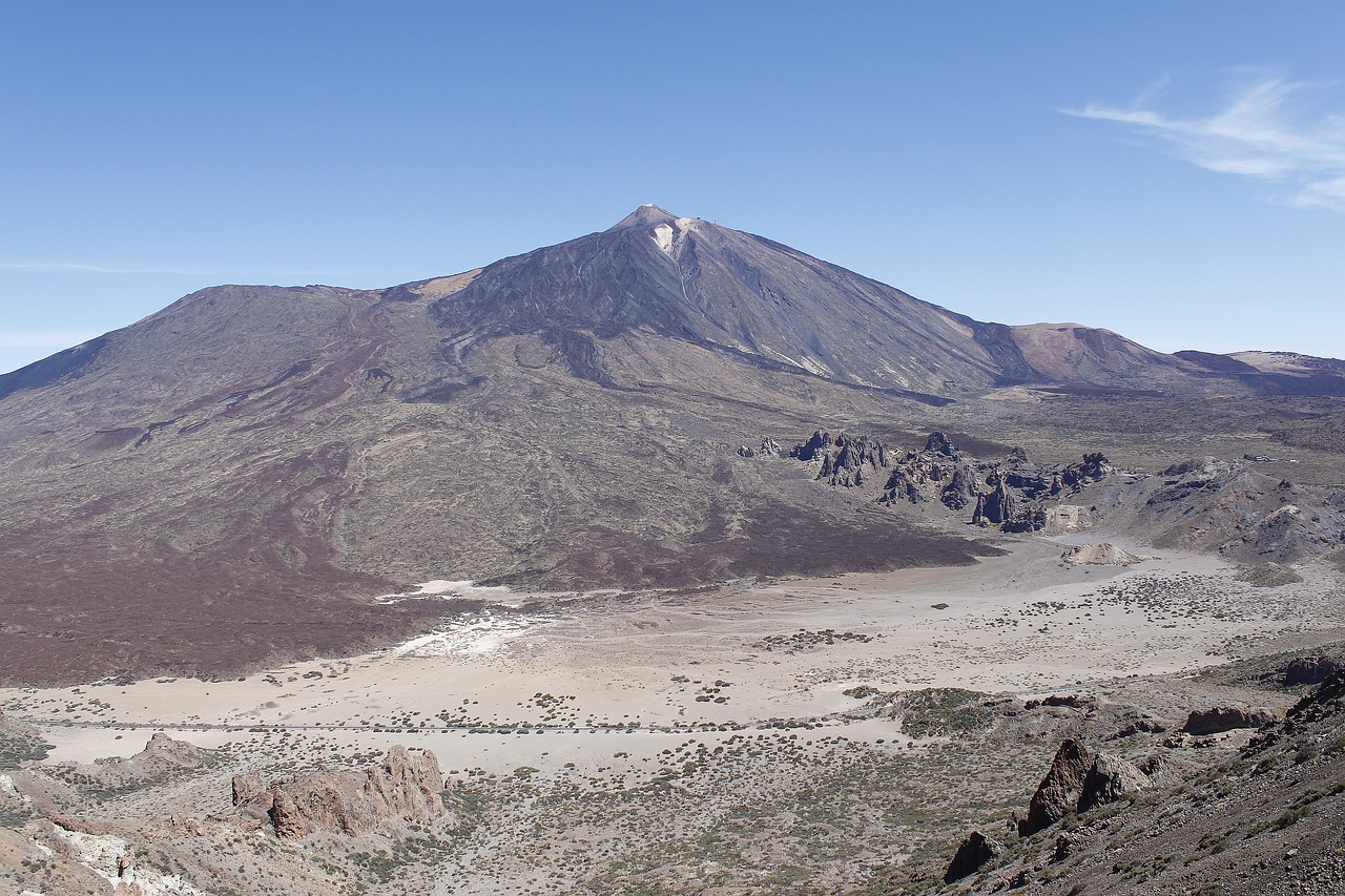 Vulkanas,  Pobūdį,  Kraštovaizdis,  Dangus,  Kalnų,  Teide,  Aukštos Kalnų,  Žygiai,  Peržiūrėti,  Nacionalinis Parkas