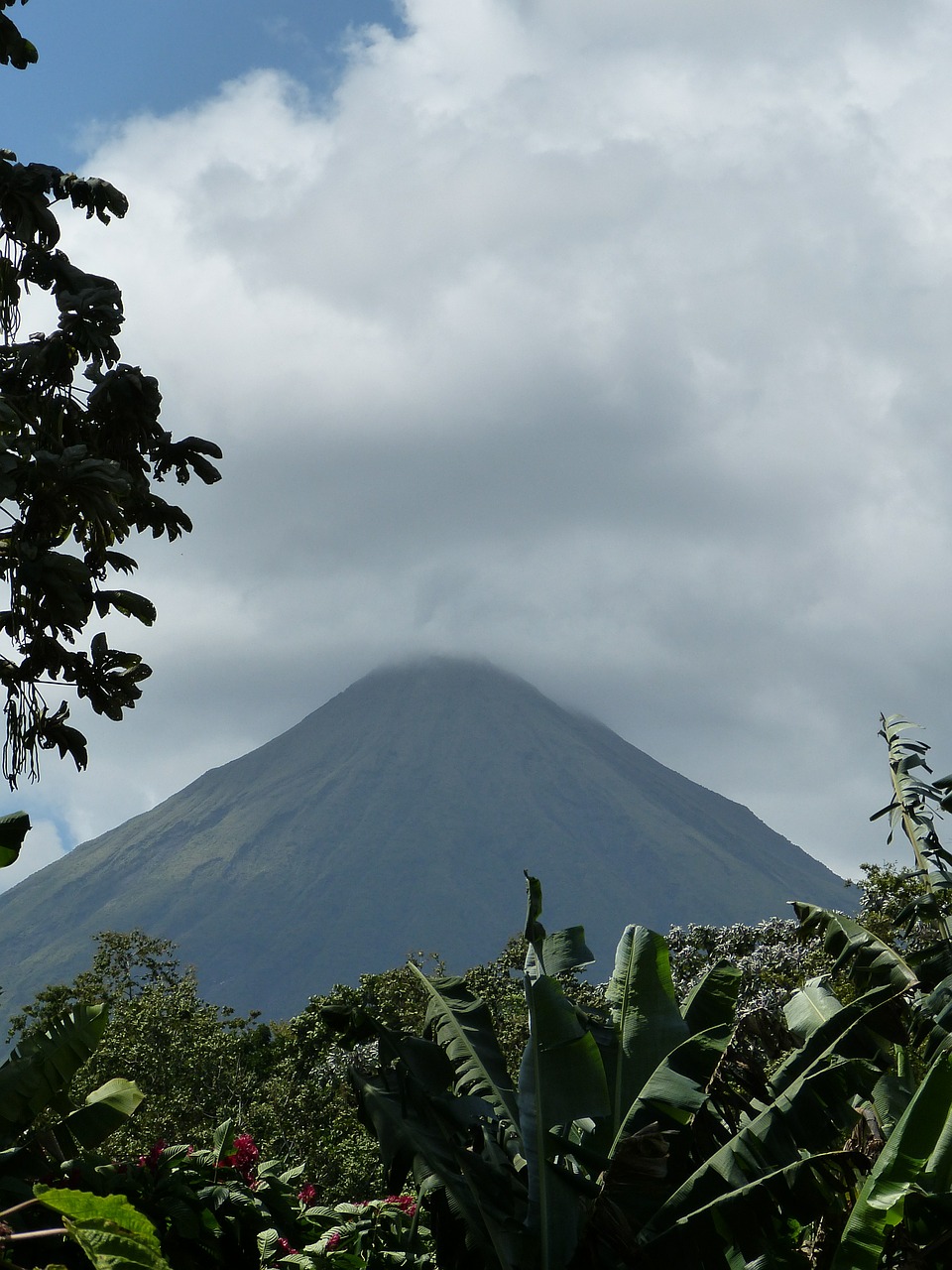 Vulkanas, Arenalas, Kalnas, Kosta Rika, Centrinė Amerika, Atogrąžų, Tropikai, Egzotiškas, Atogrąžų Miškai, Kraštovaizdis