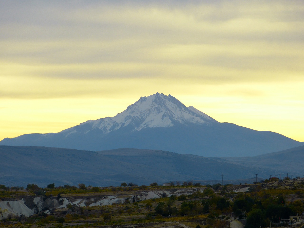 Vulkanas, Vulkaniniai Erciyes, Išėjo, Tufa, Cappadocia, Turkija, Kraštovaizdis, Nemokamos Nuotraukos,  Nemokama Licenzija