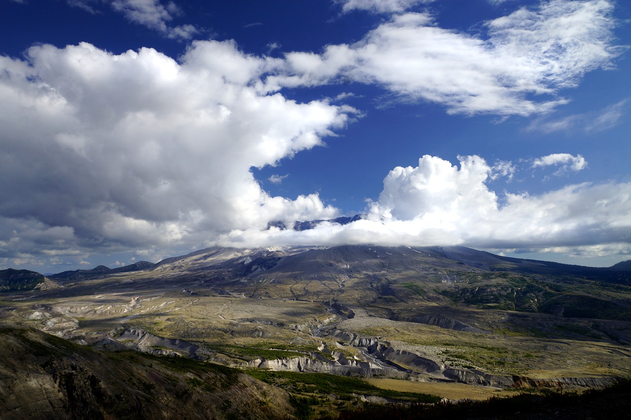 Vulkanas, Mt St Helens, Kalnas, Nemokamos Nuotraukos,  Nemokama Licenzija