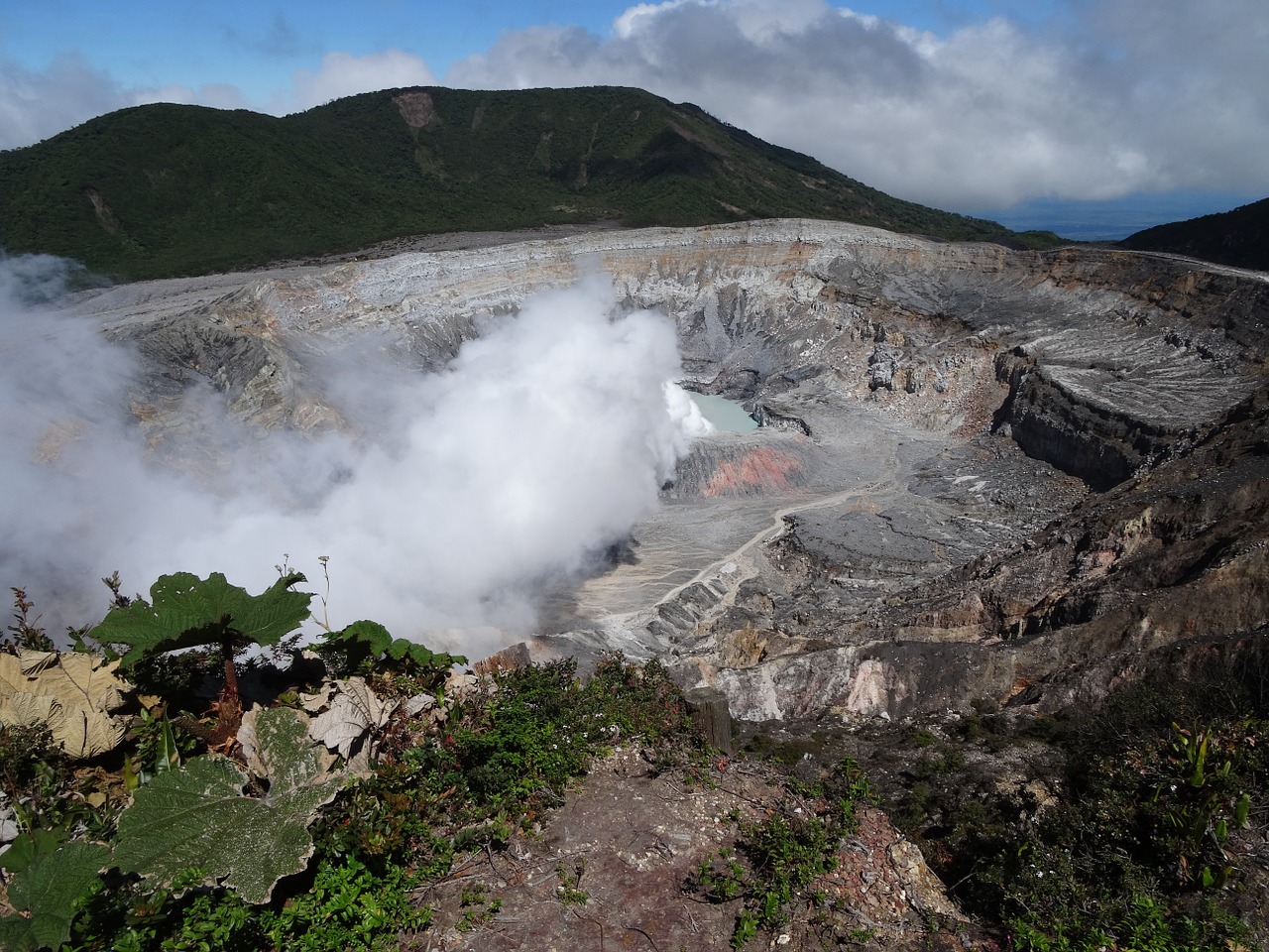 Volcano Poás, Kosta Rika, Centrinė Amerika, Nemokamos Nuotraukos,  Nemokama Licenzija