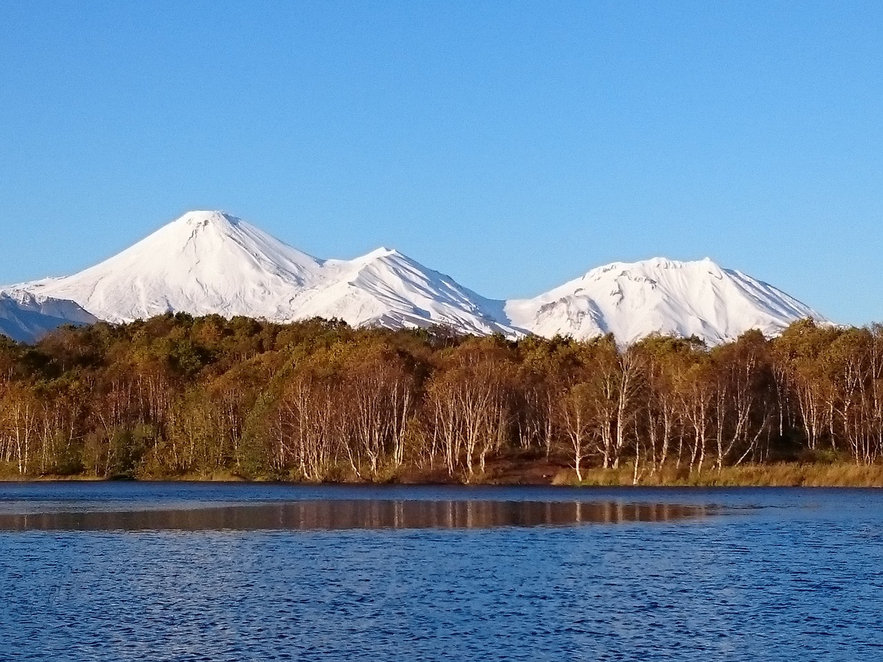 Ugnikalniai, Snieginiai Kalnai, Viršūnės, Ežeras, Ruduo, Kraštovaizdis, Gamta, Pėda, Aukštis, Turizmas