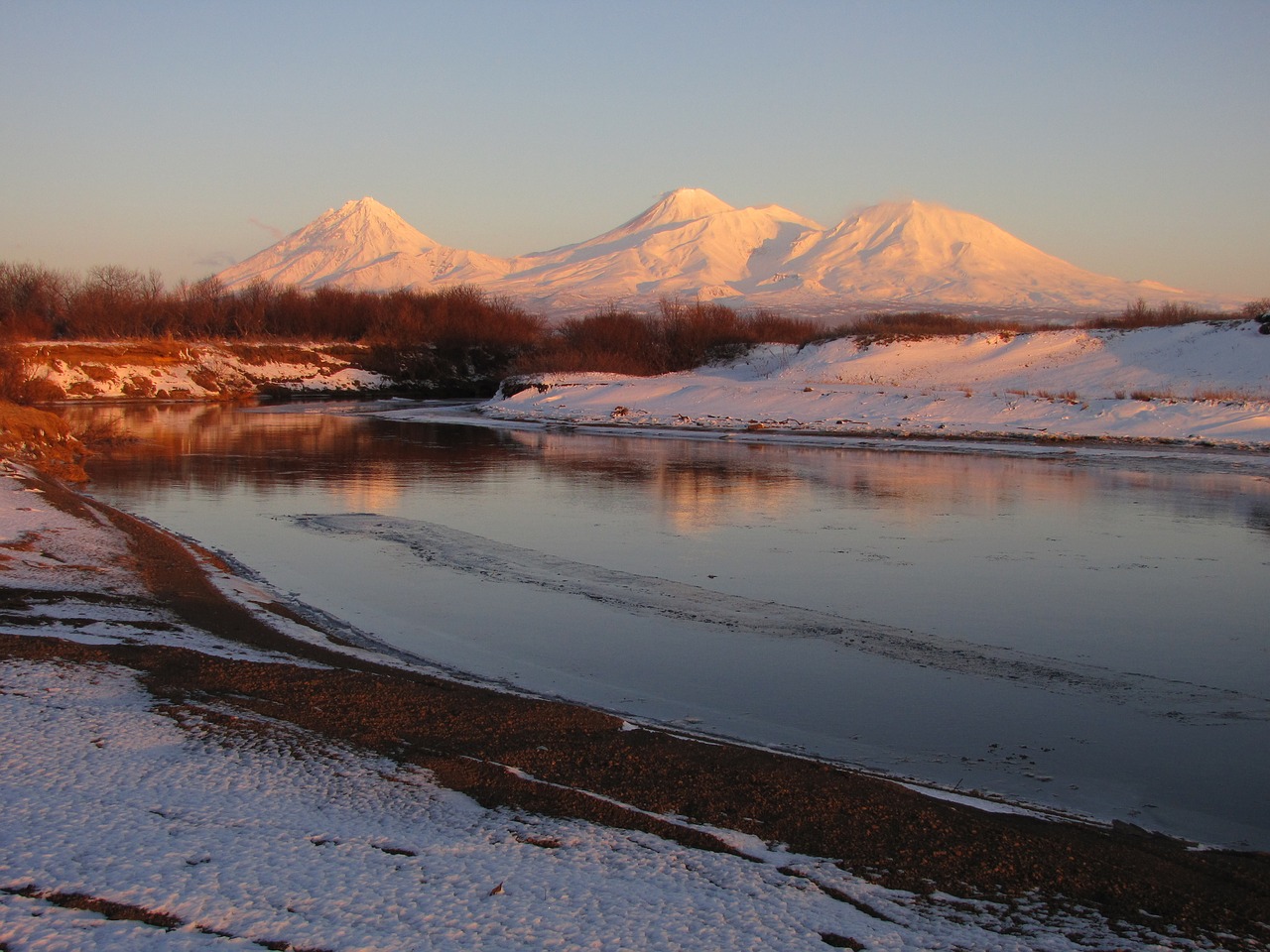 Ugnikalniai, Snieginiai Kalnai, Viršūnės, Ežeras, Ruduo, Kraštovaizdis, Gamta, Pėda, Aukštis, Turizmas