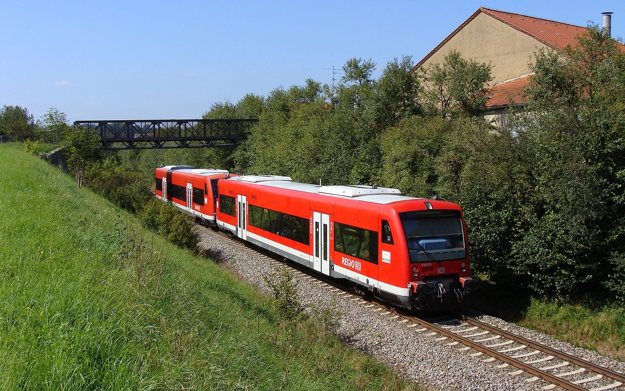 Vt 650, Hermaringenas, Brenz Geležinkelis, Kbs 757, Geležinkelis, Traukinys, Nemokamos Nuotraukos,  Nemokama Licenzija