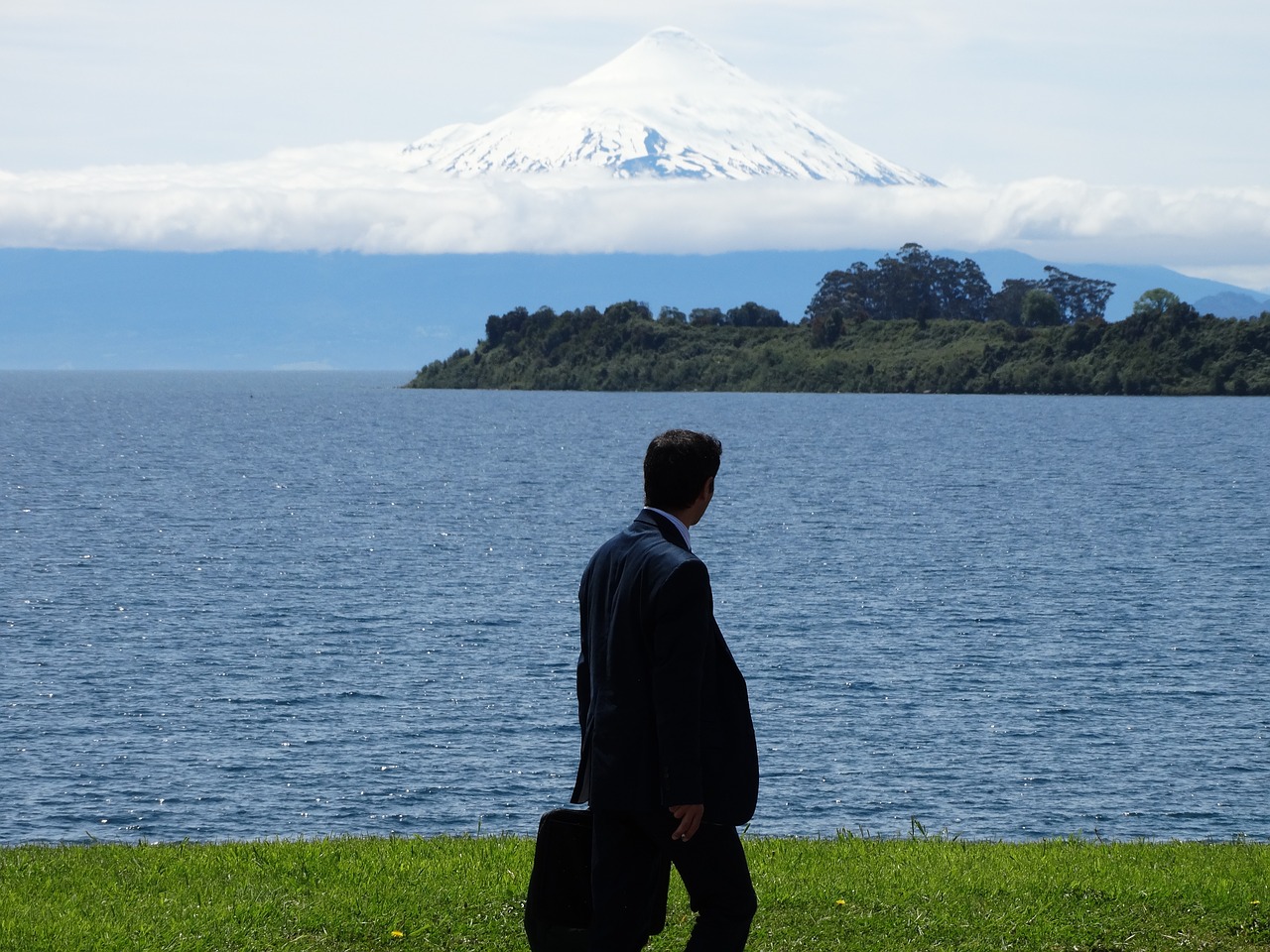 Volcane, Ežeras, Atsipalaiduoti, Darbas, Čile, Puerto Vartai, Nemokamos Nuotraukos,  Nemokama Licenzija