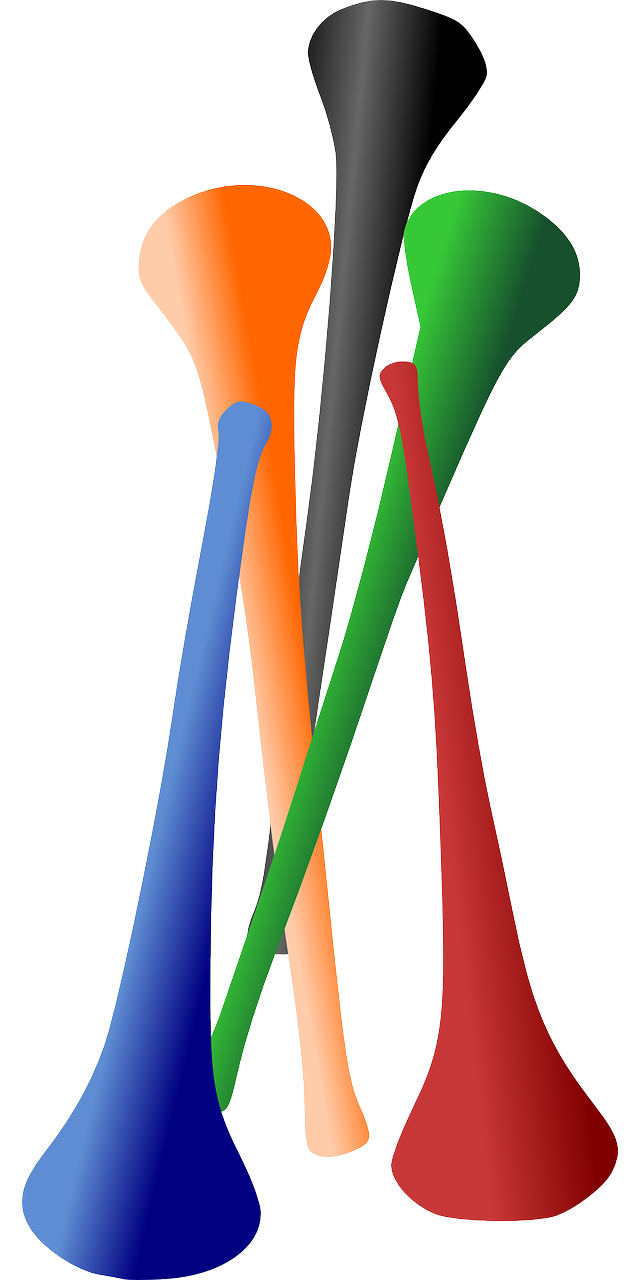 Vuvuzela, Ragas, Lepatata Mambu, Plastmasinis, Trimitas, Pietų Afrika, Futbolas, Futbolas, Nemokama Vektorinė Grafika, Nemokamos Nuotraukos