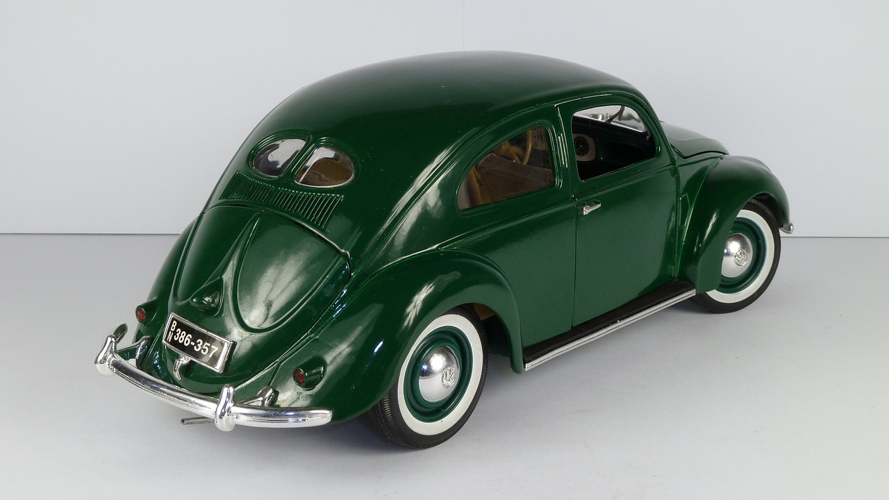 Vw Beetle,   Vw Käfer,   1951,   1X18,   Model Car,   Maisto, Nemokamos Nuotraukos,  Nemokama Licenzija