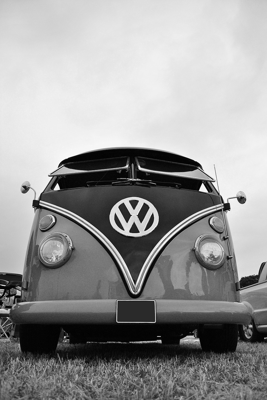 Vw Camper, Senovinis Automobilis, Automobilis, Kemperis, Vintage, Vw, Transporto Priemonė, Van, Klasikinis, Retro