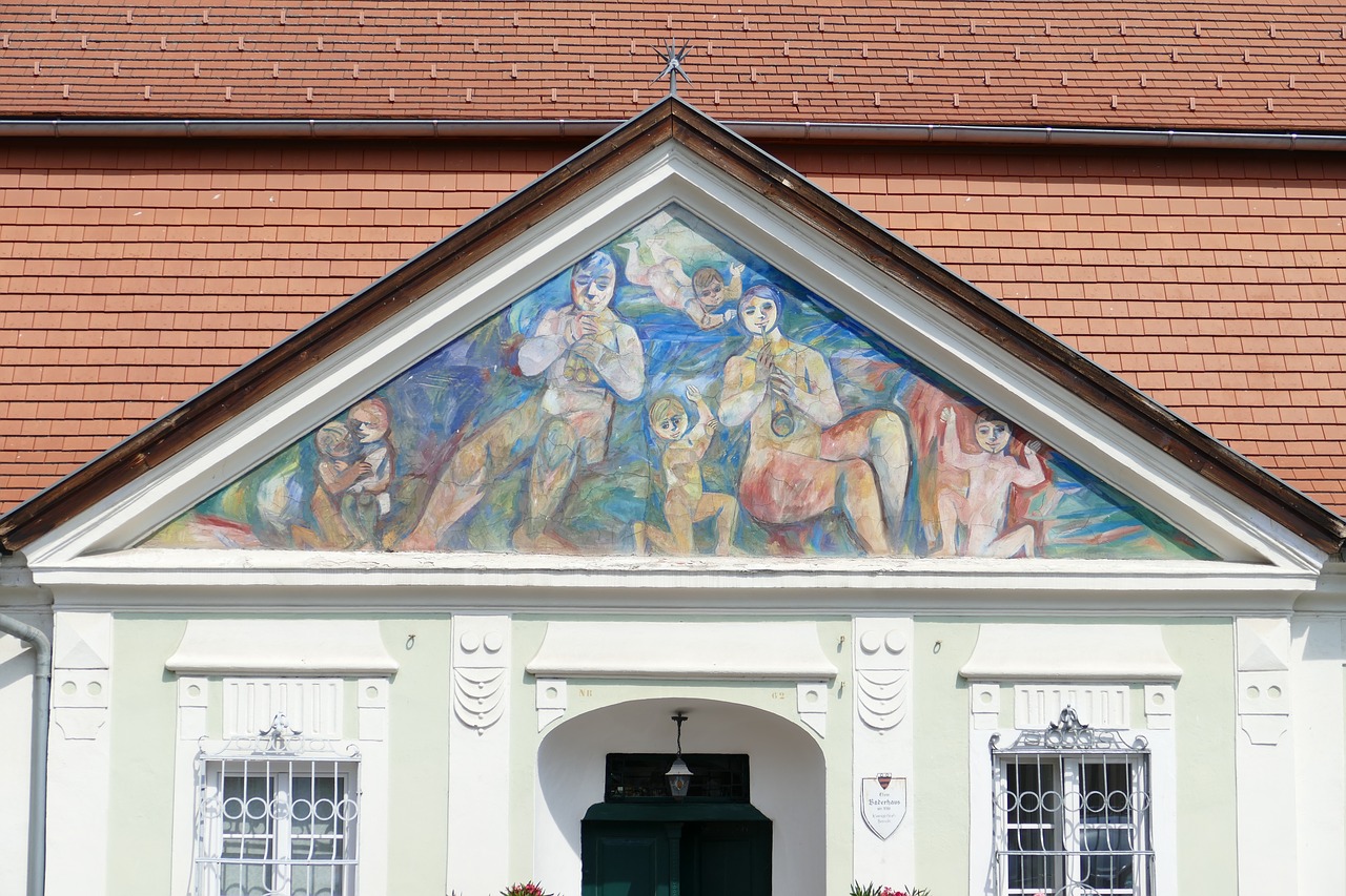 Wachau, Austria, Žemutinė Austrija, Danubės Slėnis, Danube Regionas, Danube, Dürnstein, Upės Kruizas, Gable, Vaizdas