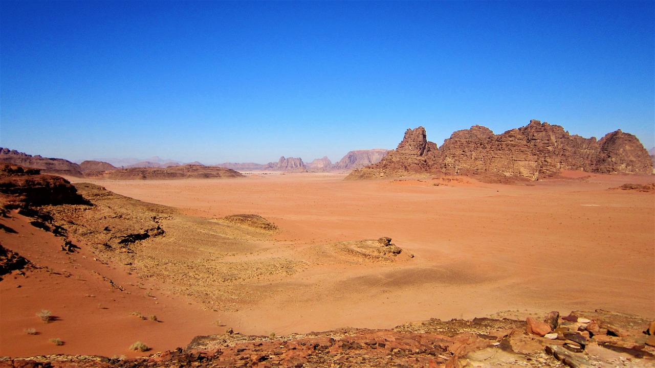 Wadi Rum, Jordan, Raudonas Smelis, Dykuma, Nemokamos Nuotraukos,  Nemokama Licenzija