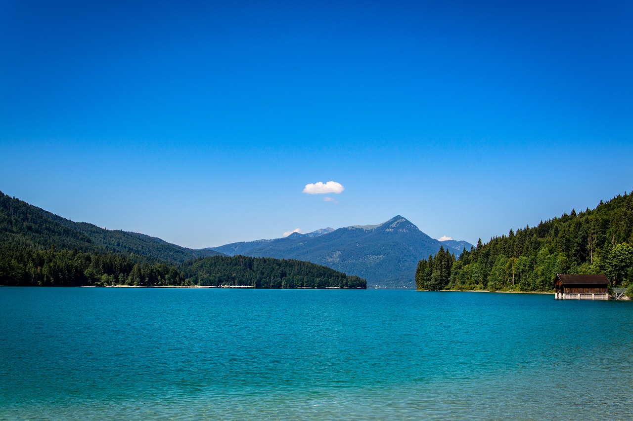 Walchensee,  Bavarija,  Pobūdį,  Ežeras,  Kraštovaizdis,  Badesee, Nemokamos Nuotraukos,  Nemokama Licenzija