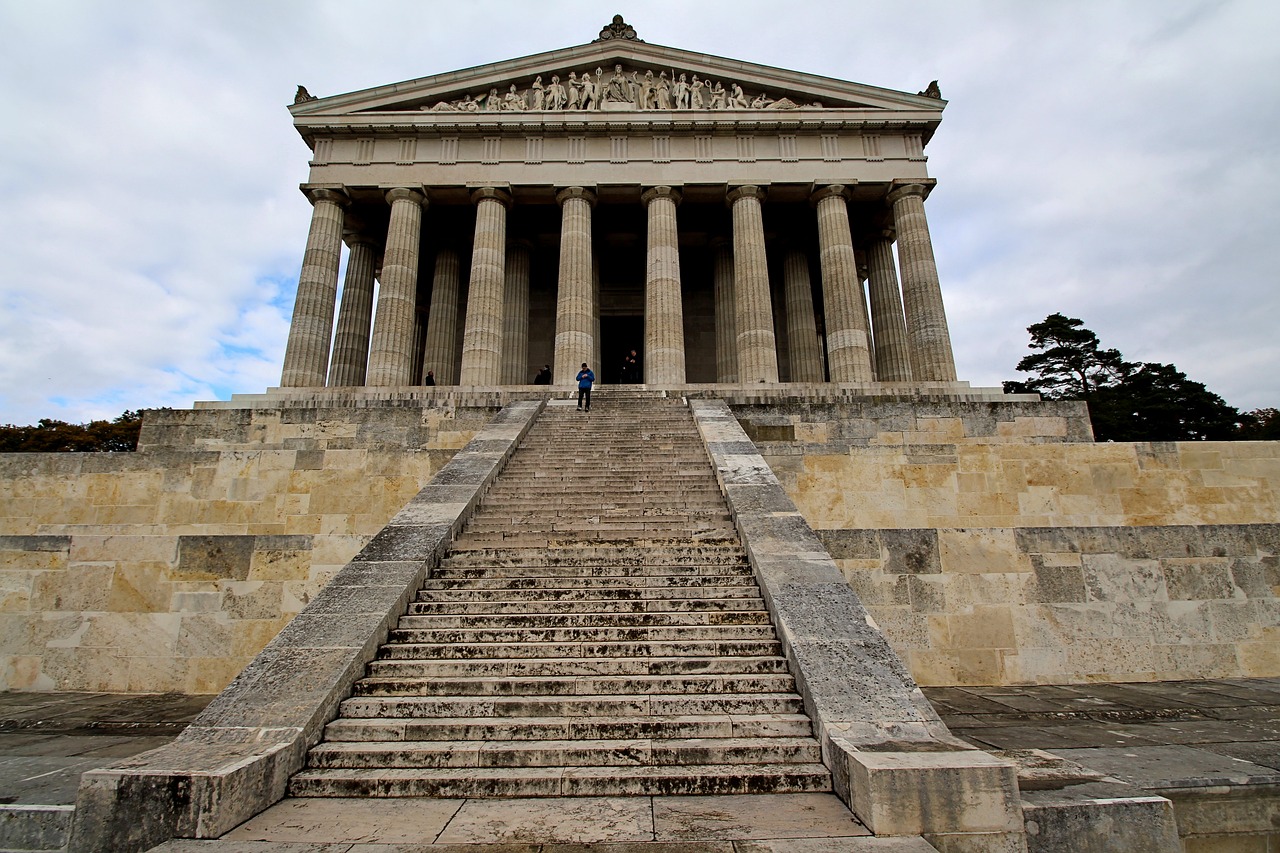 Walhalla, Memorialinis Pastatas, Donaustauf, Nemokamos Nuotraukos,  Nemokama Licenzija