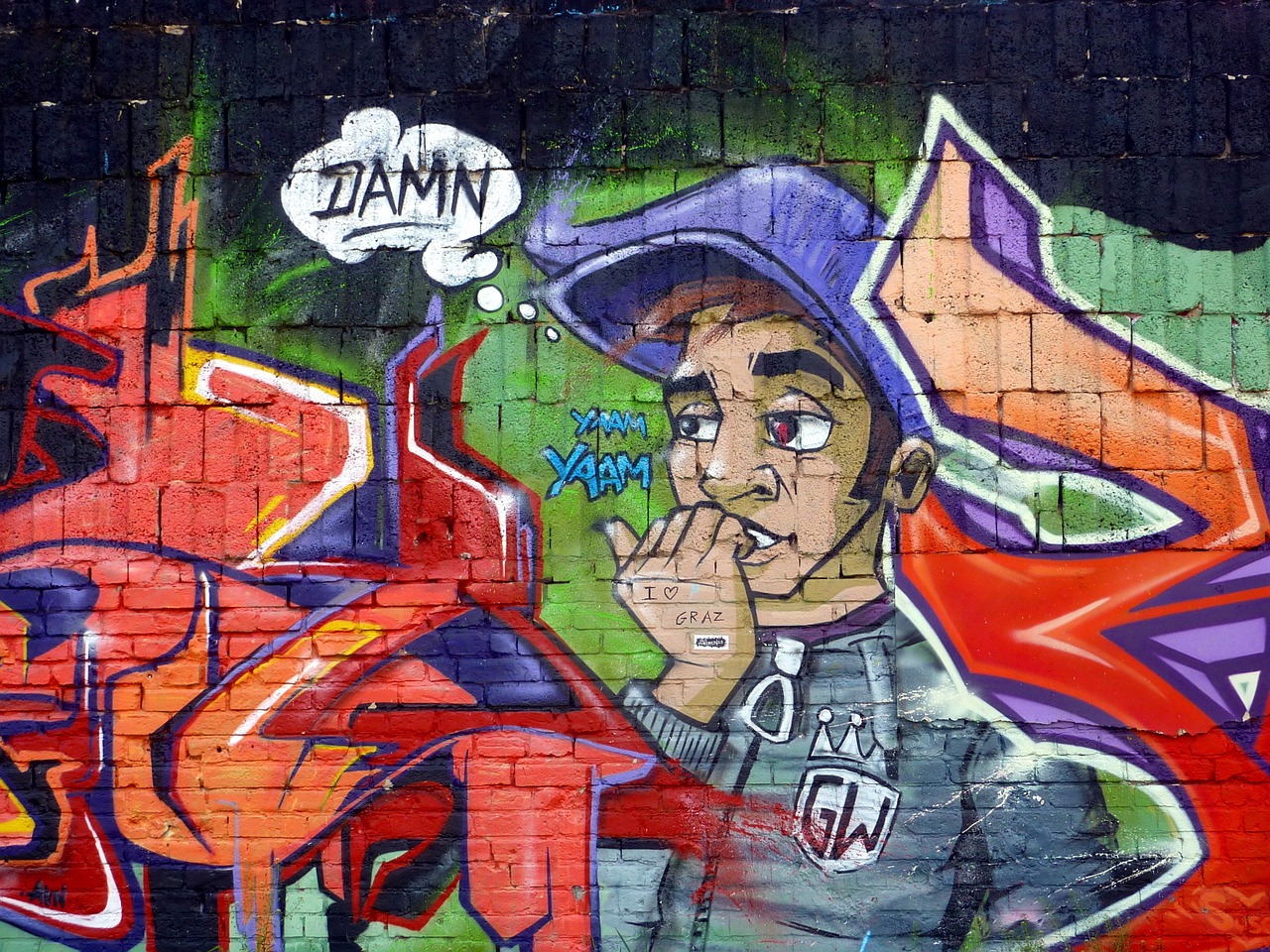 Siena, Grafiti, Gatvės Menas, Berlynas, Nemokamos Nuotraukos,  Nemokama Licenzija